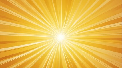 Obraz premium yellow sunburst rays abstract background copy space backdrop art