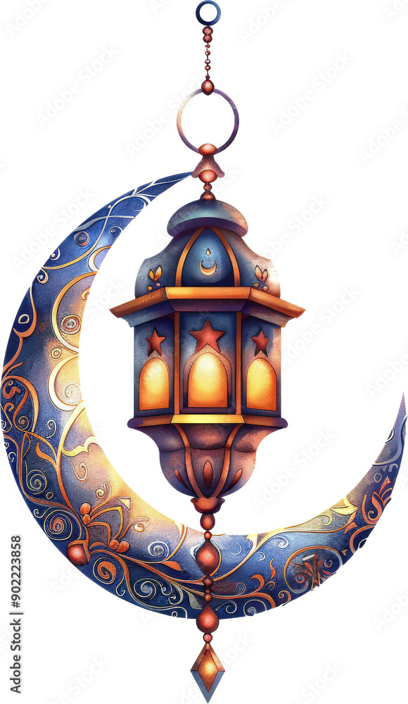 Canvas Prints ornate ramadan lantern