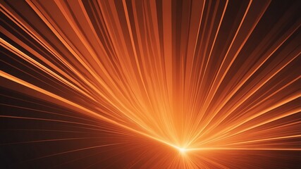 Obraz premium orange prism rays abstract background copy space backdrop art