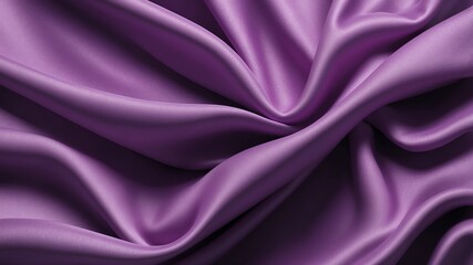Fototapeta premium purple fabric folds abstract background copy space backdrop art
