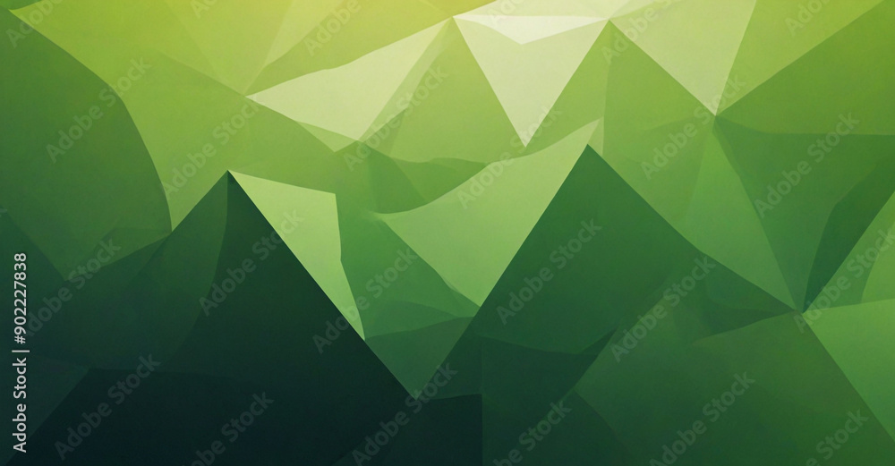 Wall mural green background