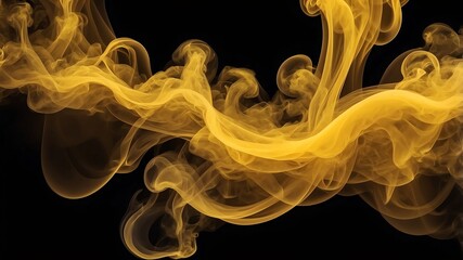 yellow smoke pattern abstract background copy space backdrop art