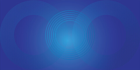 Bright blue dynamic abstract vector background with diagonal lines. 3d cover of business presentation banner for sale event night party. Fast moving soft circle wave line stripe decoration