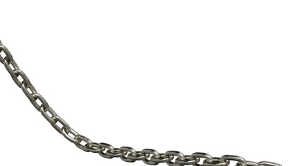 chain on transparent background