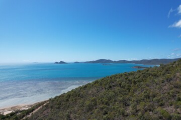 Aerial photo of Cape Gloucester Queensland Australia