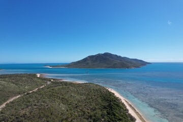 Aerial photo of Cape Gloucester Queensland Australia