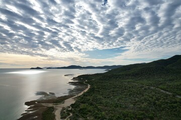 Aerial photo of Cape Gloucester Queensland Australia
