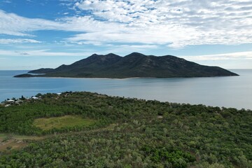 Aerial photo of Cape Gloucester Queensland Australia