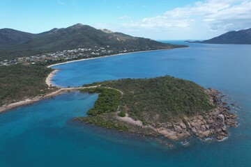 Aerial photo of Dingo Beach Queensland Australia