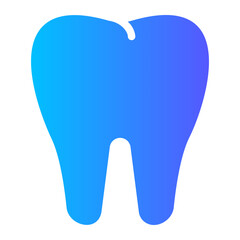 tooth gradient icon