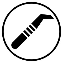 medical equipment glyph icon