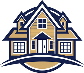 Roofing logo or icon