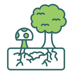 Mycorrhizae Icon