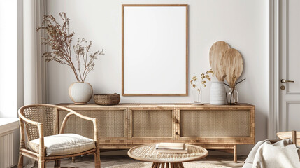 Interior design of cozy dinning room