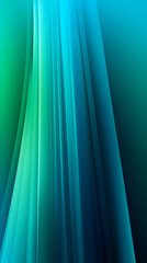 Digital technology green blue geometric curve abstract poster background