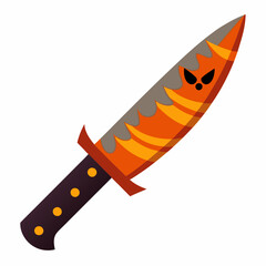 Knife  vector Silhouette  illustration
