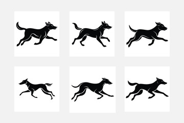 Adorable Dog Silhouette Graphics for Art Lovers
