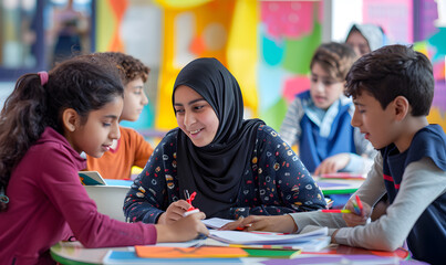 Fototapeta premium education and learning concept