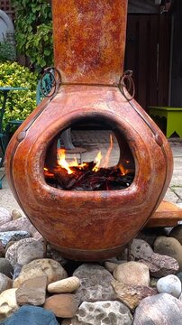 Verticle - Fireside in the Perfect Garden