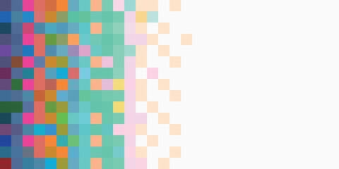 カラフル　菱形　テクノロジー　模様　背景	