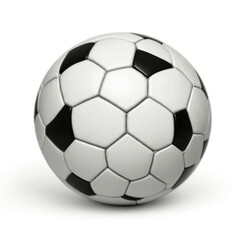 Fototapeta premium Soccer ball, isolated on white background