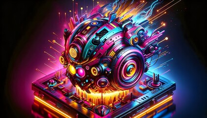 Fototapeta premium Sinfonía de Circuito