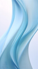 Obraz premium Digital blue and white fabric fiber abstract weaving graphic poster background with generative