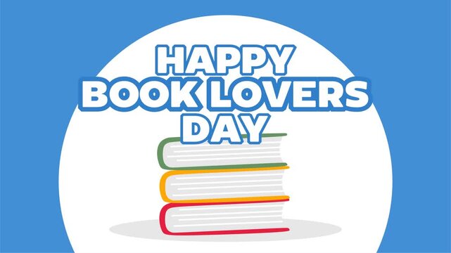 animated video happy book lovers day