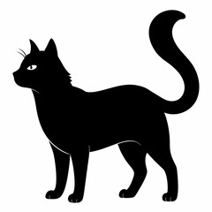 American Bobtail Black silhouette