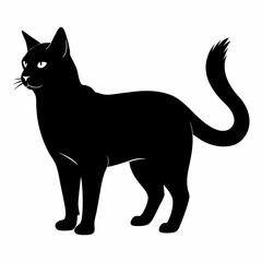 American Bobtail Black silhouette