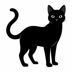 Burmilla Black silhouette