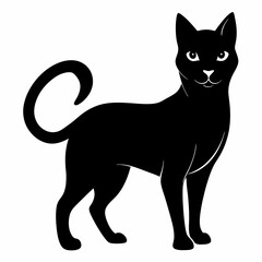 Burmilla Black silhouette