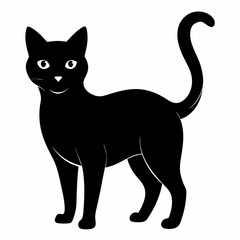 Burmilla Black silhouette