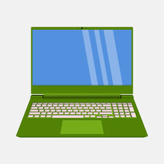 Laptop Vector Image And Illustration