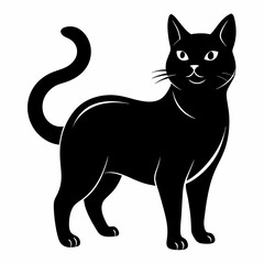 Japanese Bobtail Black silhouette