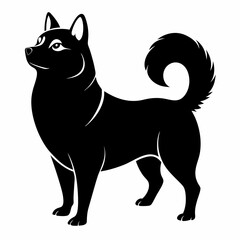 Japanese Bobtail Black silhouette