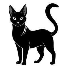 Japanese Bobtail Black silhouette