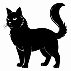 Japanese Bobtail Black silhouette