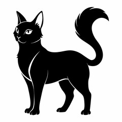 Japanese Bobtail Black silhouette