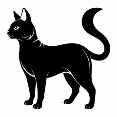 Japanese Bobtail Black silhouette