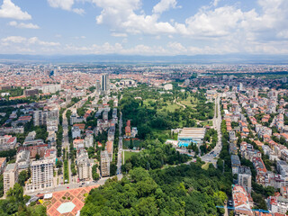 South Park in city of Sofia, Bulgaria