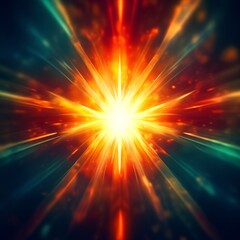 Obraz premium explosion of light