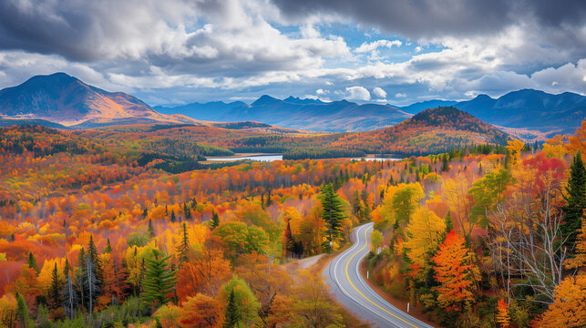 Autumn Road Trip Through the Adirondacks, New York