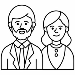 Teachers Day  Silhouette Vector Illustration