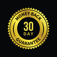 30 day money back guarantee design
