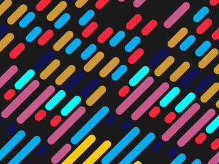 Retro abstract background vector, vintage geometric lines design, simple colorful lines classic grunge wallpaper.