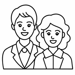 Teachers Day  Silhouette Vector Illustration