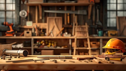 Fototapeta premium Workshop Tools and Equipment