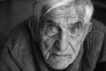 Old Man With White Hair
