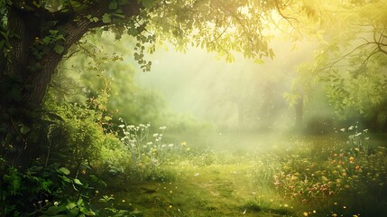 Enchanted Forest Meadow